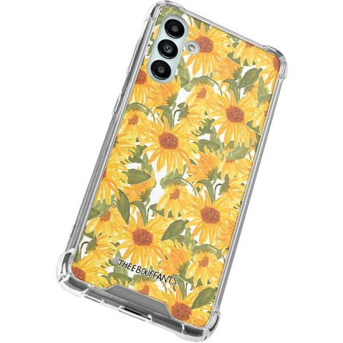 Bouffants and Broken Hearts Sunflowers Galaxy A13 5G Clear Case