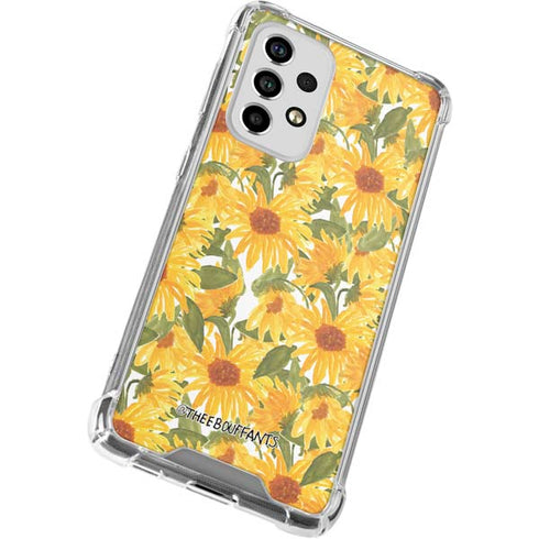 Bouffants and Broken Hearts Sunflowers Galaxy A53 5G Clear Case