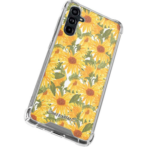 Bouffants and Broken Hearts Sunflowers Galaxy A54 5G Clear Case