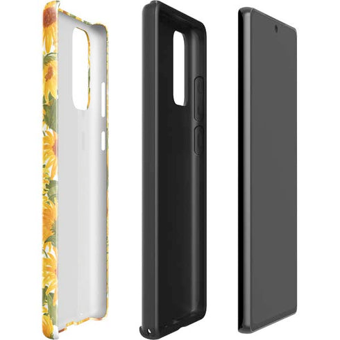 Bouffants and Broken Hearts Sunflowers Galaxy Note20 5G Pro Case