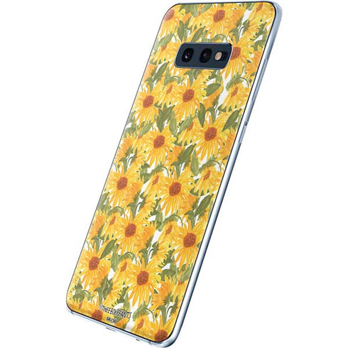Bouffants and Broken Hearts Sunflowers Galaxy S10e Skin