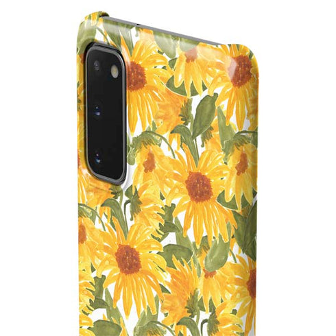 Bouffants and Broken Hearts Sunflowers Galaxy S20 Lite Case