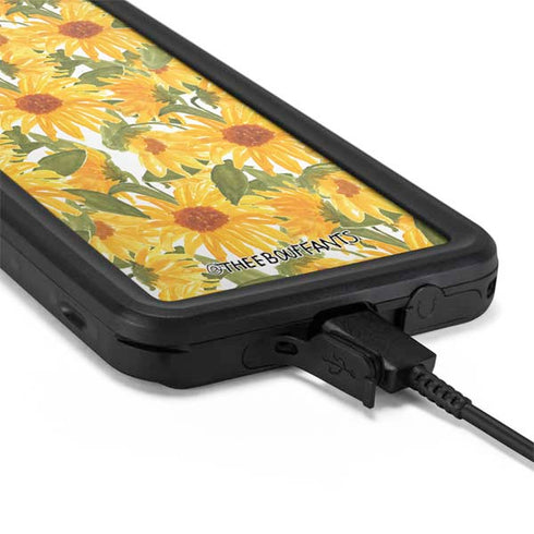 Bouffants and Broken Hearts Sunflowers Galaxy S20 Plus Waterproof Case