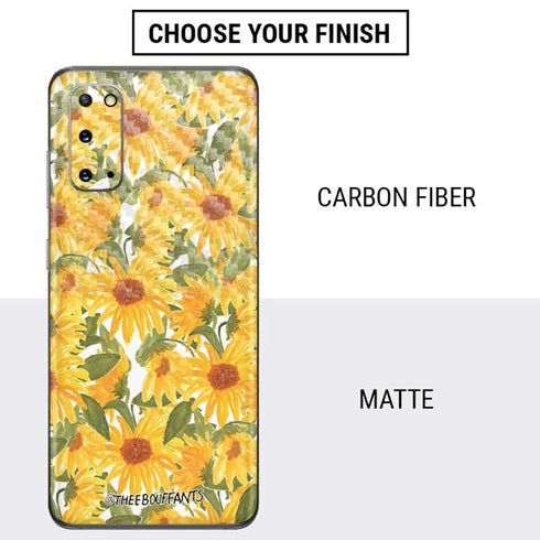 Bouffants and Broken Hearts Sunflowers Galaxy S20 Skin