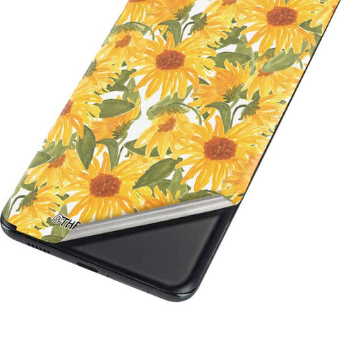 Bouffants and Broken Hearts Sunflowers Galaxy S21 5G Skin