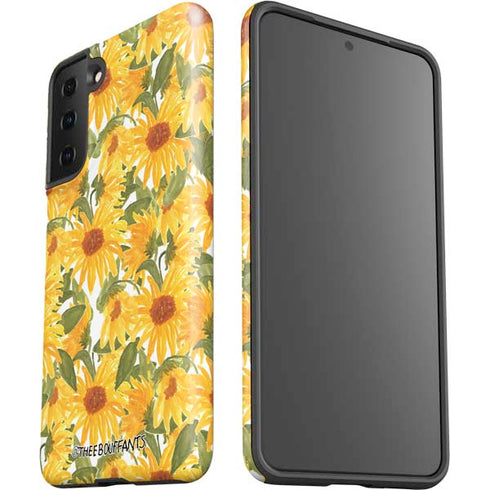 Bouffants and Broken Hearts Sunflowers Galaxy S21 FE Pro Case