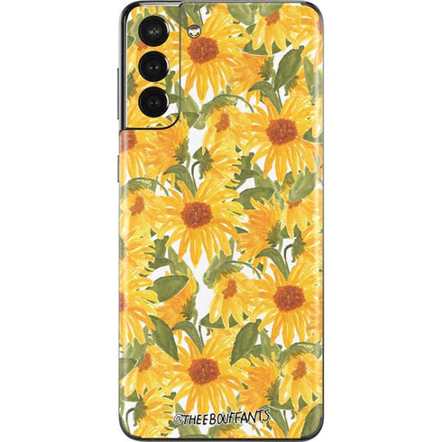 Bouffants and Broken Hearts Sunflowers Galaxy S21 Plus 5G Skin