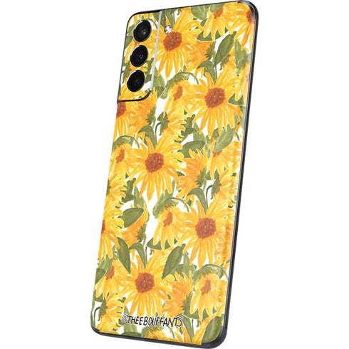 Bouffants and Broken Hearts Sunflowers Galaxy S21 Plus 5G Skin