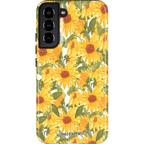 Bouffants and Broken Hearts Sunflowers Galaxy S22 Plus Pro Case