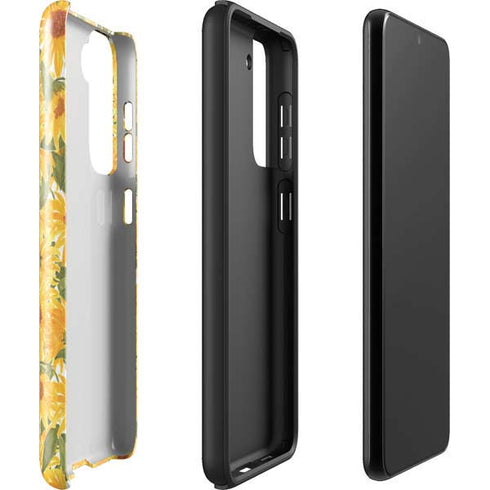 Bouffants and Broken Hearts Sunflowers Galaxy S22 Plus Pro Case