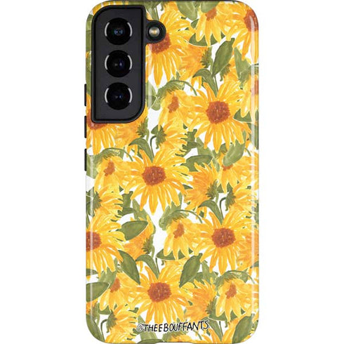 Bouffants and Broken Hearts Sunflowers Galaxy S22 Pro Case
