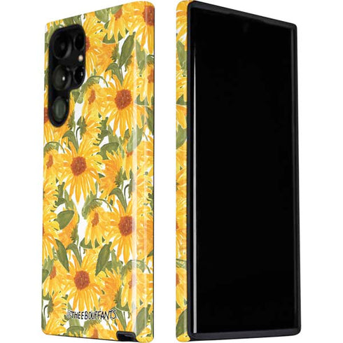 Bouffants and Broken Hearts Sunflowers Galaxy S22 Ultra Pro Case
