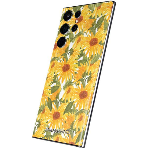 Bouffants and Broken Hearts Sunflowers Galaxy S22 Ultra Skin