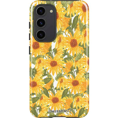 Bouffants and Broken Hearts Sunflowers Galaxy S23 Plus Pro Case