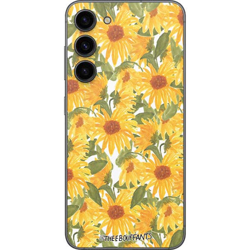 Bouffants and Broken Hearts Sunflowers Galaxy S23 Plus Skin