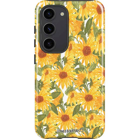 Bouffants and Broken Hearts Sunflowers Galaxy S23 Pro Case