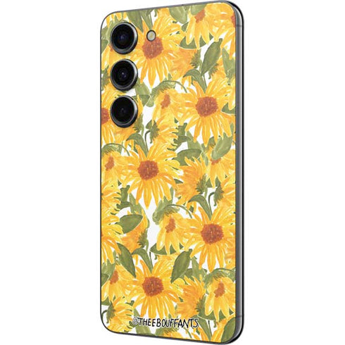 Bouffants and Broken Hearts Sunflowers Galaxy S23 Skin