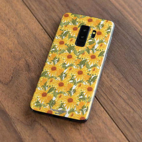 Bouffants and Broken Hearts Sunflowers Galaxy S9 Plus Skin