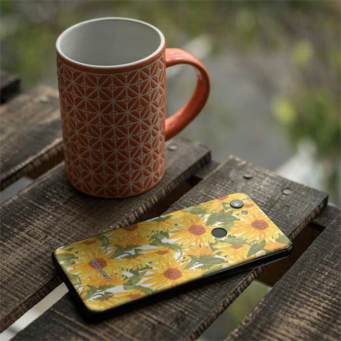 Bouffants and Broken Hearts Sunflowers Google Pixel 3a XL Skin