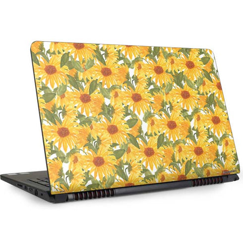 Bouffants and Broken Hearts Sunflowers Dell Inspiron Skin