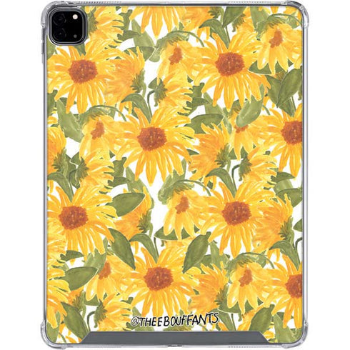Bouffants and Broken Hearts Sunflowers iPad Pro 12.9in (2020) Clear Case