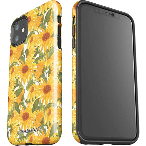 Bouffants and Broken Hearts Sunflowers iPhone 11 Impact Case