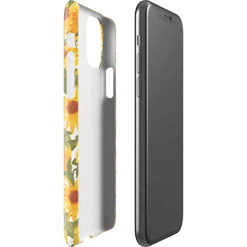 Bouffants and Broken Hearts Sunflowers iPhone 11 Pro Lite Case