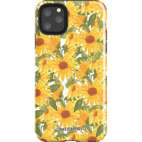 Bouffants and Broken Hearts Sunflowers iPhone 11 Pro Max Impact Case