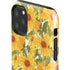 Bouffants and Broken Hearts Sunflowers iPhone 11 Pro Max Impact Case