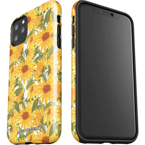 Bouffants and Broken Hearts Sunflowers iPhone 11 Pro Max Impact Case