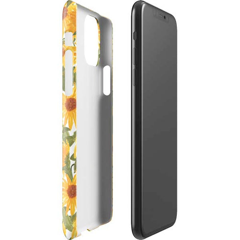 Bouffants and Broken Hearts Sunflowers iPhone 11 Pro Max Lite Case