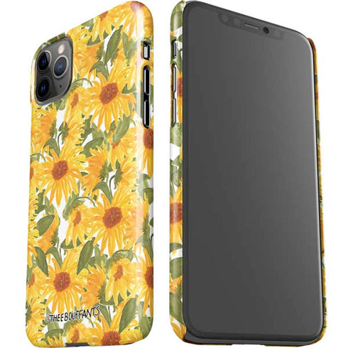 Bouffants and Broken Hearts Sunflowers iPhone 11 Pro Max Lite Case