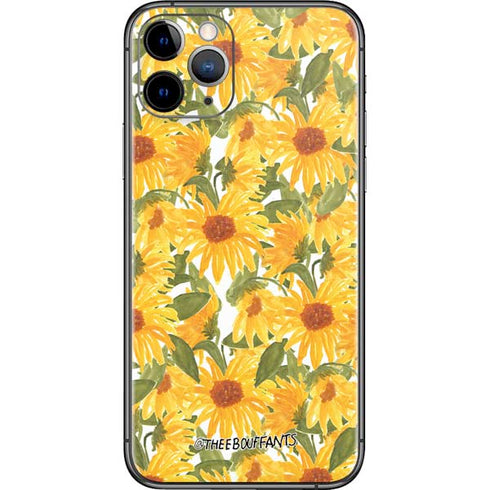 Bouffants and Broken Hearts Sunflowers iPhone 11 Pro Skin