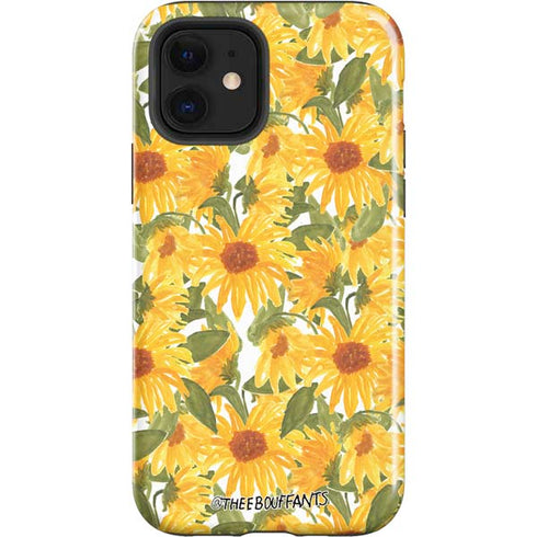 Bouffants and Broken Hearts Sunflowers iPhone 12 Impact Case