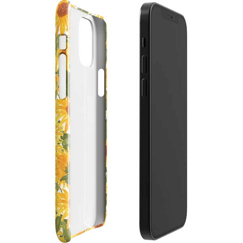 Bouffants and Broken Hearts Sunflowers iPhone 12 Mini Lite Case