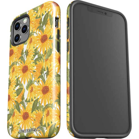 Bouffants and Broken Hearts Sunflowers iPhone 12 Pro Impact Case