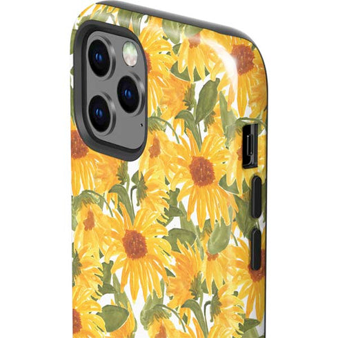 Bouffants and Broken Hearts Sunflowers iPhone 12 Pro Max Impact Case