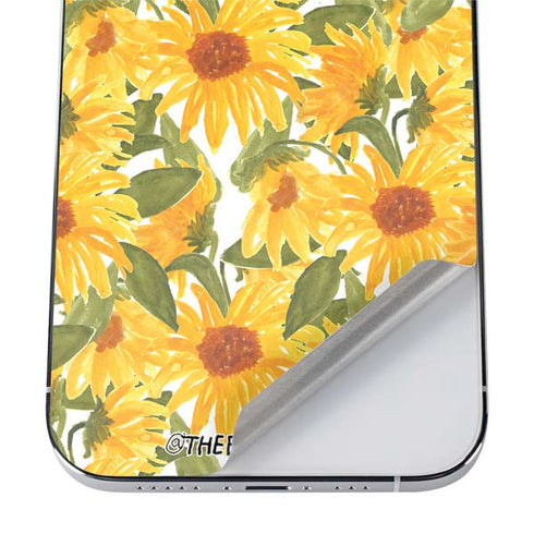 Bouffants and Broken Hearts Sunflowers iPhone 12 Pro Skin