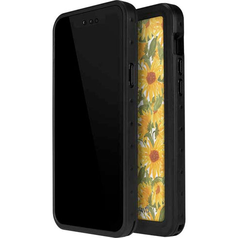 Bouffants and Broken Hearts Sunflowers iPhone 12 Pro Waterproof Case