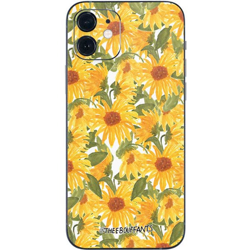 Bouffants and Broken Hearts Sunflowers iPhone 12 Skin
