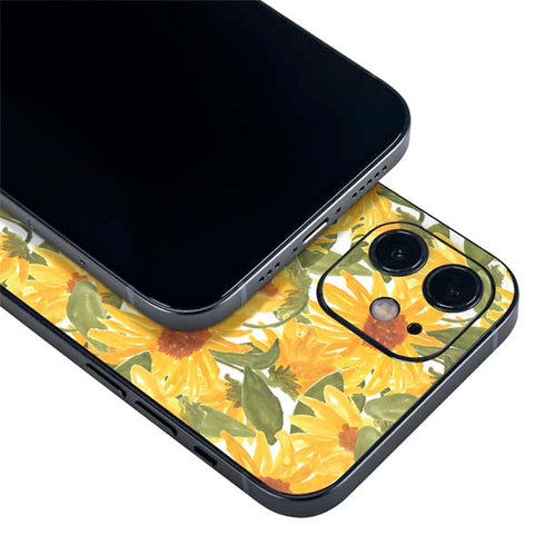 Bouffants and Broken Hearts Sunflowers iPhone 12 Skin