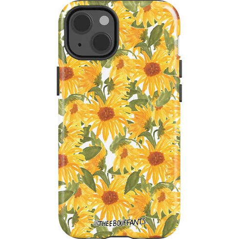 Bouffants and Broken Hearts Sunflowers iPhone 15 Impact Case