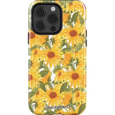 Bouffants and Broken Hearts Sunflowers iPhone 15 Pro Impact Case