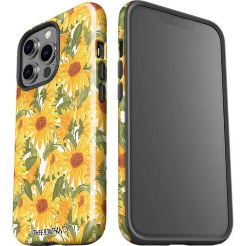 Bouffants and Broken Hearts Sunflowers iPhone 15 Pro Impact Case