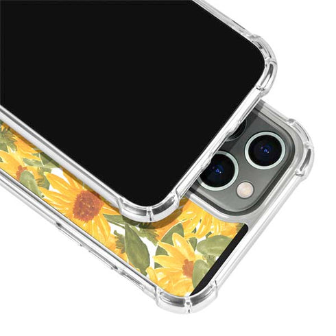 Bouffants and Broken Hearts Sunflowers iPhone 15 Pro Max Clear Case