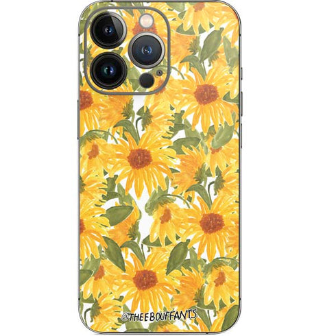 Bouffants and Broken Hearts Sunflowers iPhone 15 Pro Skin