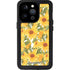 Bouffants and Broken Hearts Sunflowers iPhone 14 Pro Waterproof Case