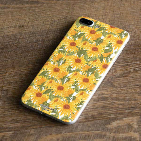 Bouffants and Broken Hearts Sunflowers iPhone 8 Plus Skin