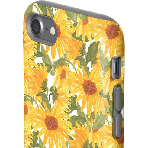 Bouffants and Broken Hearts Sunflowers iPhone SE (2nd & 3rd Gen) Pro Case