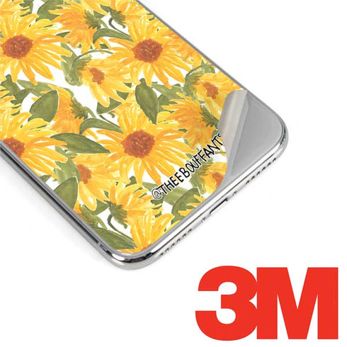 Bouffants and Broken Hearts Sunflowers iPhone X Skin
